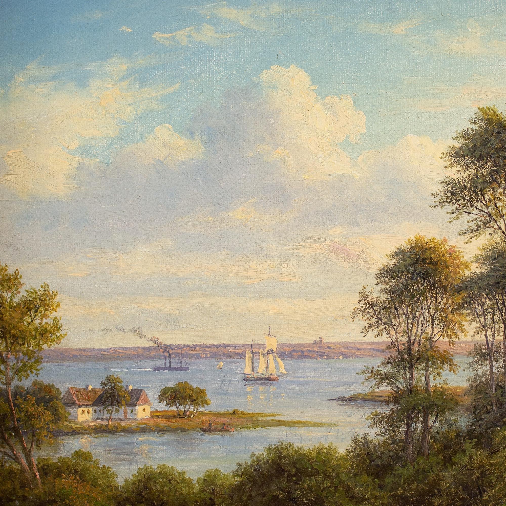 Frederik Christian Kiærskou, Svendborg With A View To Taasinge, Denmark 4