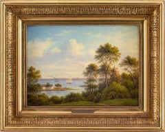 Frederik Christian Kiærskou, Svendborg With A View To Taasinge, Denmark