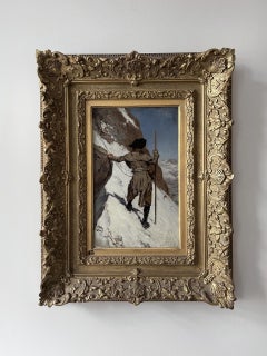 Frederik Hendrik Kaemmerer ‘Mountaineer’ Oil Painting