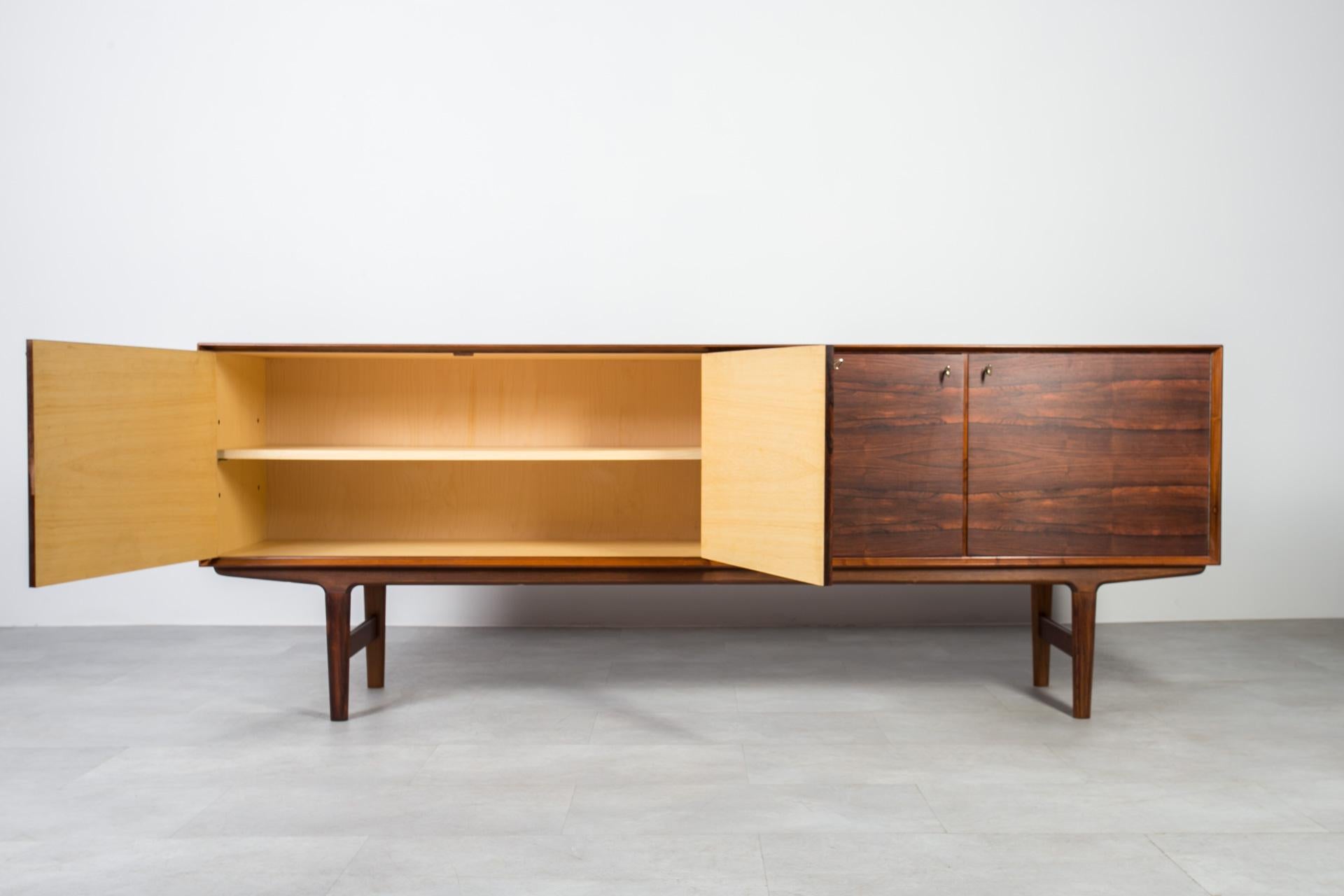 Wood Frederik Kayser HERTUG Sideboard for Viken Møbelfabrikk, Norway, 1960s For Sale