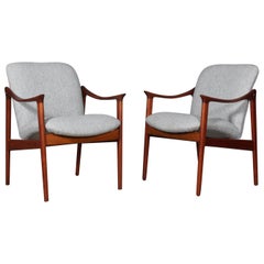 Frederik Kayser Set of Lounge Chairs