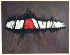 Pittura astratta ad encausto Senza titolo 002 di Frederik Ottesen