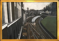 Tracks, Outskirts of Paris by Frederik Ottesen