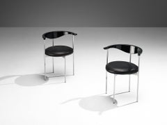 Frederik Sieck per Fritz Hansen Coppia di sedie da sala da pranzo