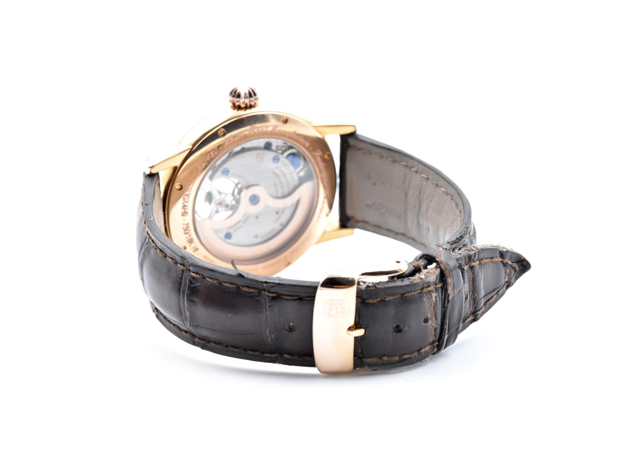 Women's Frederique Constant 18 Karat Rose Gold “Heartbeat”