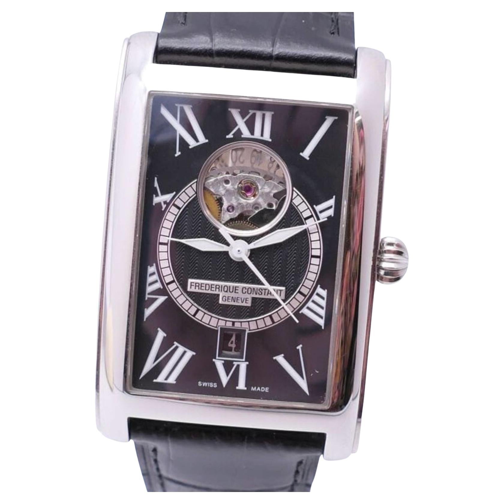 Frederique Constant Carree Heart Beat Data 2010 "MAI UTILIZZATO in vendita