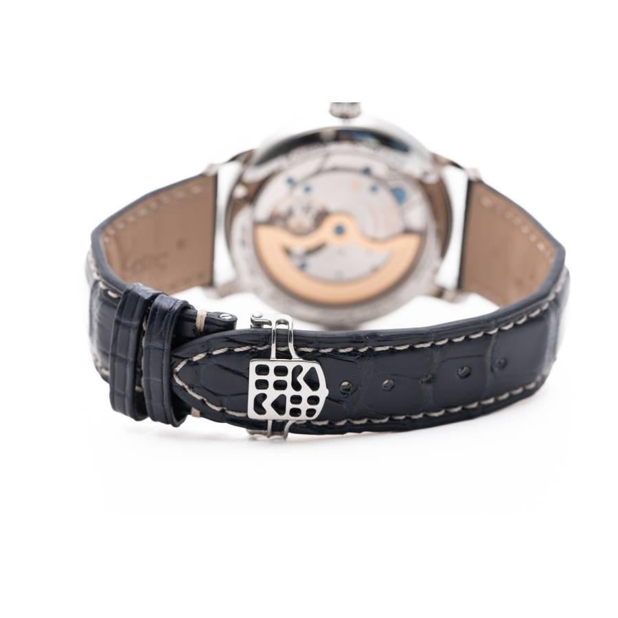 Frederique Constant Classic Worldtimer 42 Blaues Zifferblatt Neu 2022 Ref FC.718NWM4M6 im Angebot 6