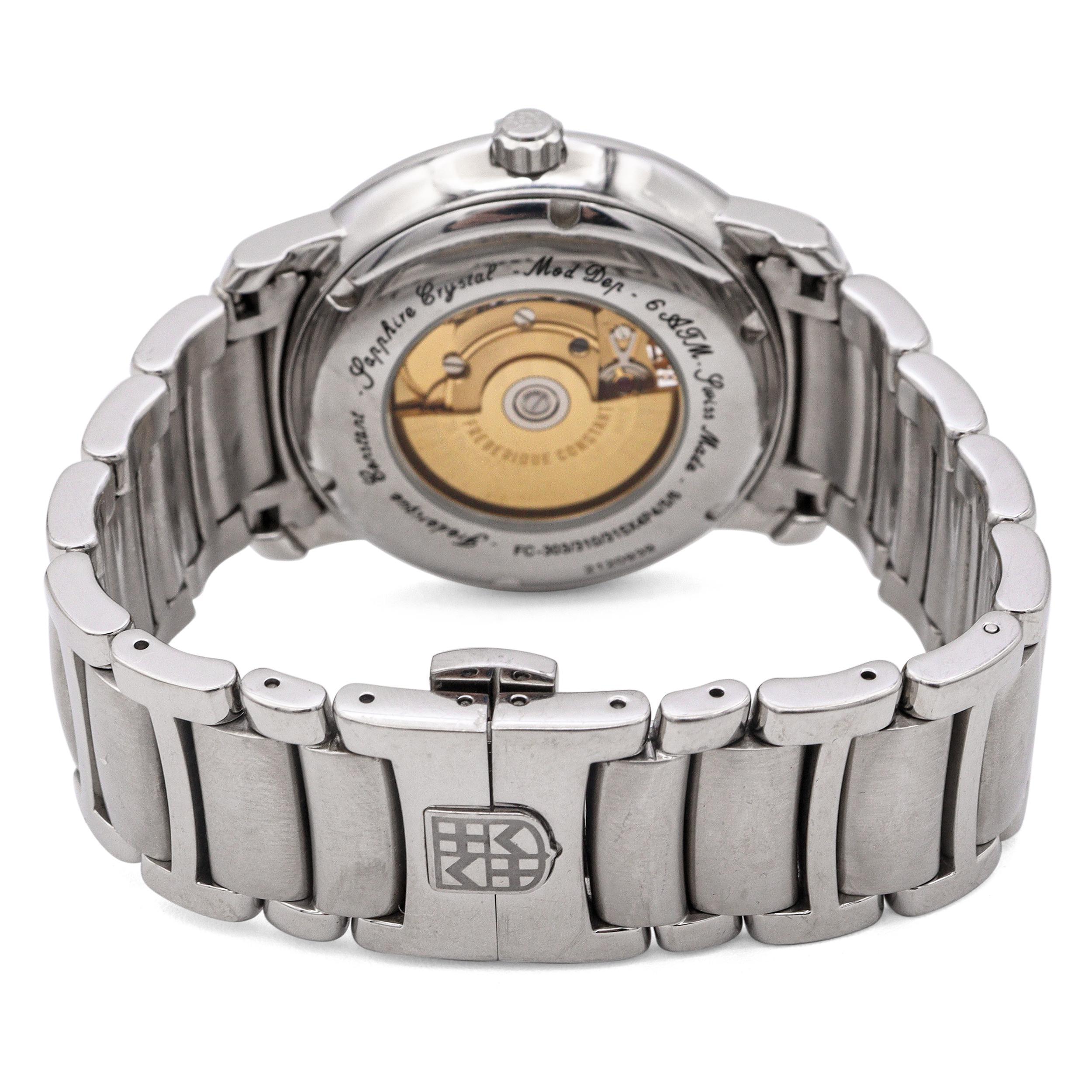 Reloj automático Frederique Constant Classics Heart Beat Aperture para hombre en venta 1