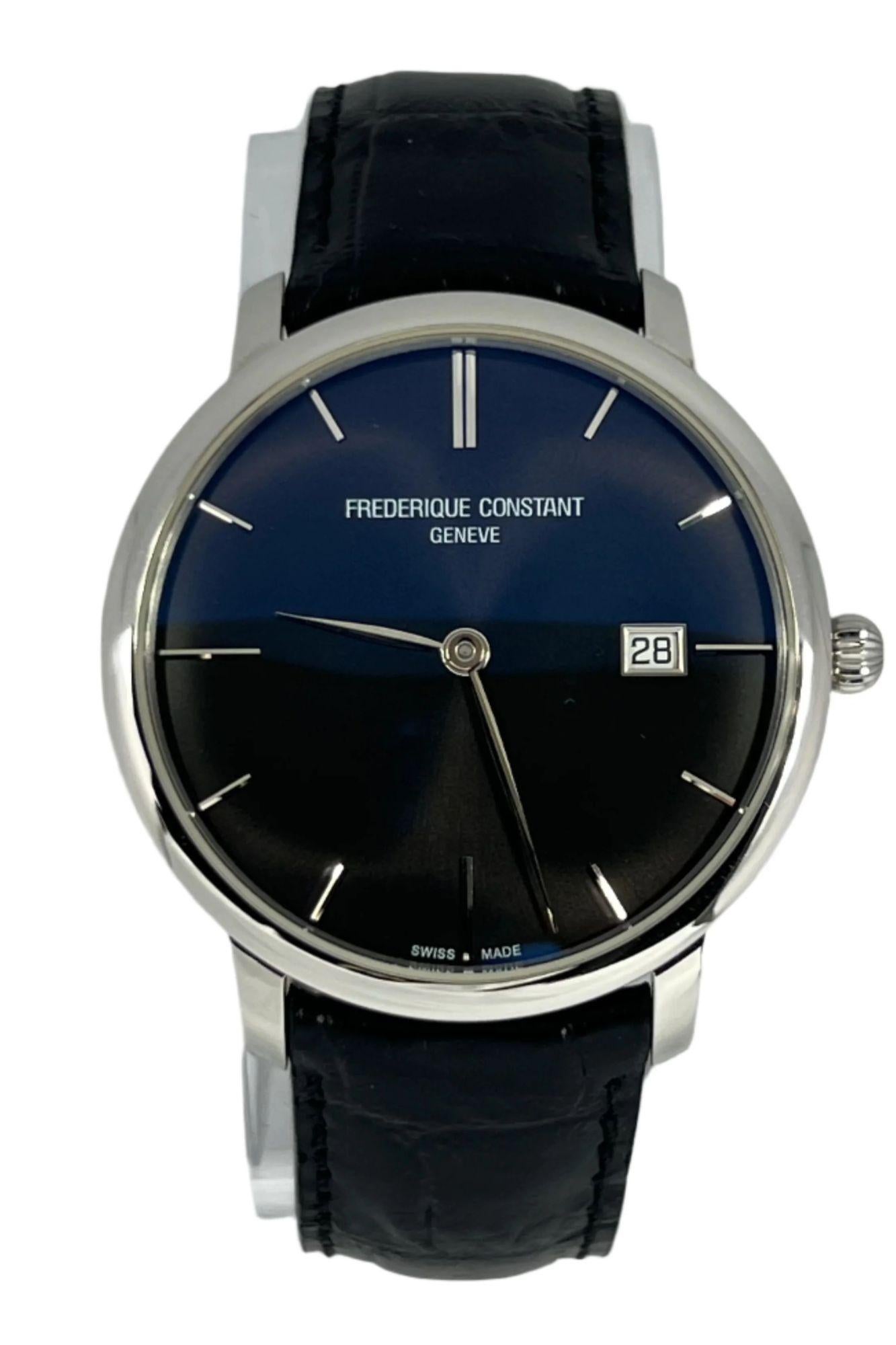 FC306G4S6 Frederique Constant: Exquisite Elegance and Masterful Craftsmanship Indulge in the epitome of luxury with the Frederique Constant FC306G4S6. This stunning timepiece features a 40 mm Stainless steel case that radiates sophistication. Fixed