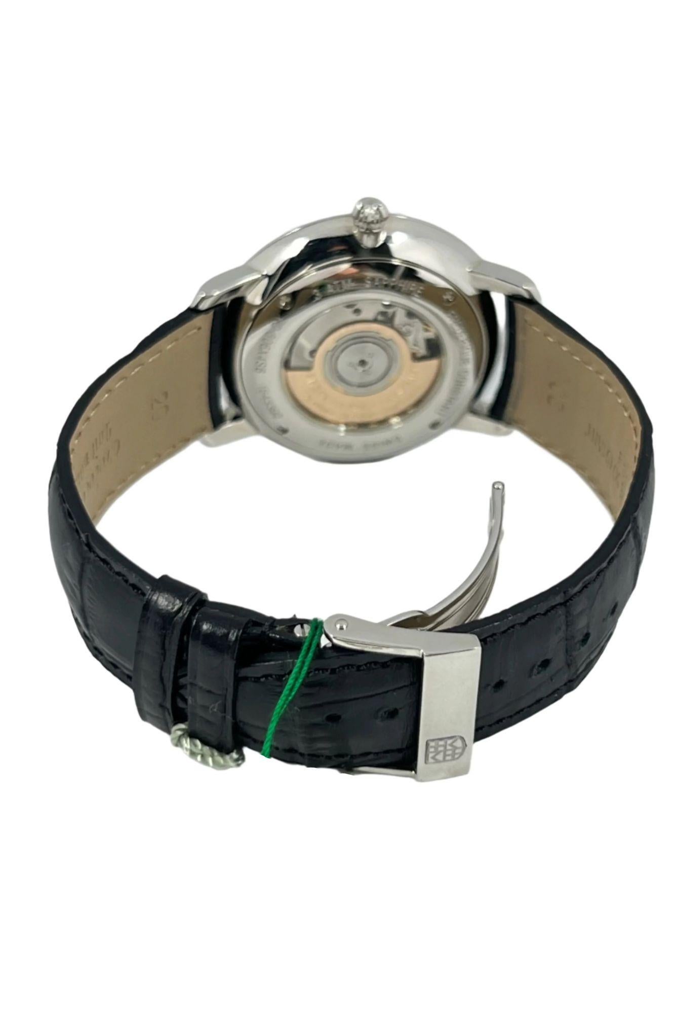 Men's Frederique Constant Stainless steel Geneve Wristwatch With Date Ref FC306G4S6 For Sale