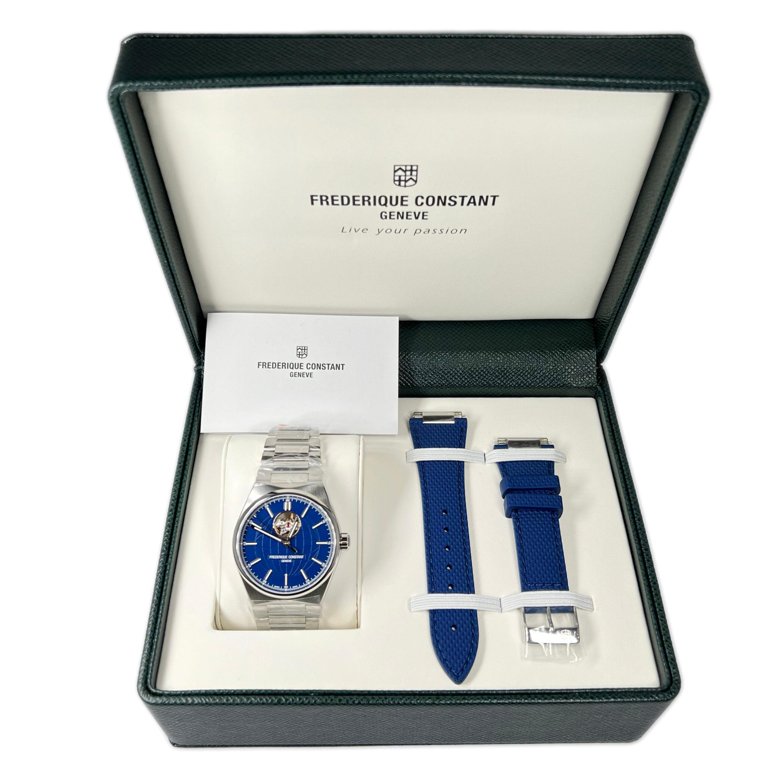 Montre Hommes Frederique Constant Highlife Heart Beat en acier inoxydable, FC-310N4NH6B Pour hommes en vente