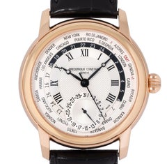 FREDERIQUE CONSTANT Manufacture Worldtimer, ref. FC-718MC4H4 LIKE NEW