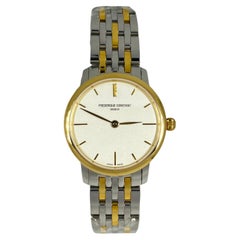 Frederique Constant Slim Line Montre pour femme en acier inoxydable réf. FC200S1S33B3
