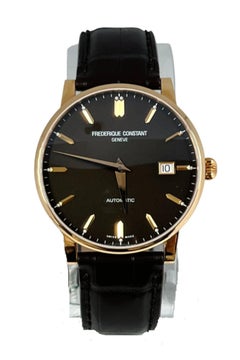 Frederique Constant Montre Homme Slimline Or Rose 18K Ref FC316C5B9