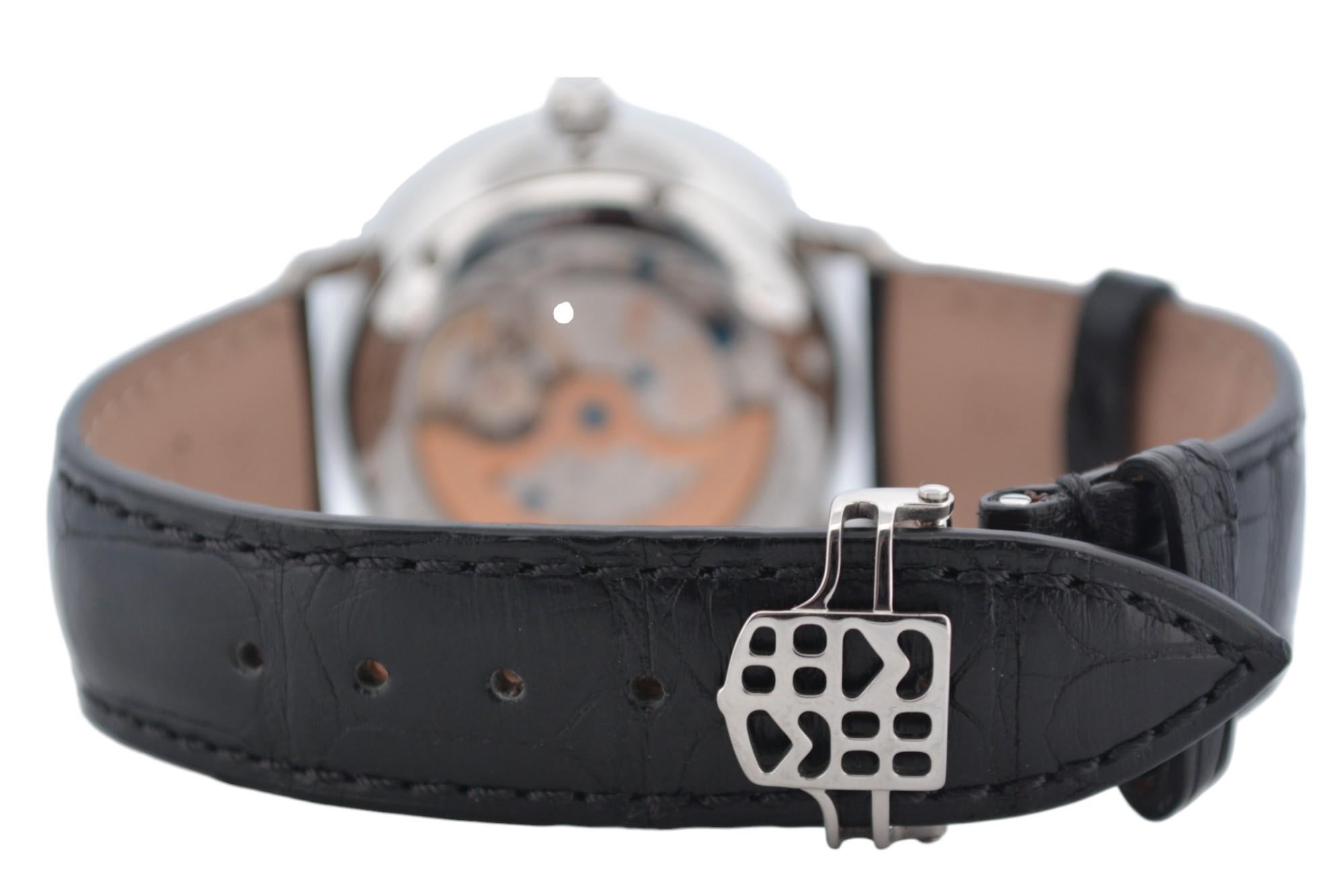 Frederique Constant Slimline Power Reserve 40mm Acier Full Set 2025 Ref : FC-723W en vente 3