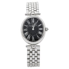 Frederique Constant Stainless Steel Classics Art Deco Women's Wristwatch 25 mm