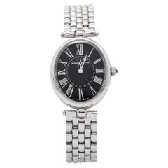 Frederique Constant Edelstahl Classics Art Deco Damenarmbanduhr 25 mm