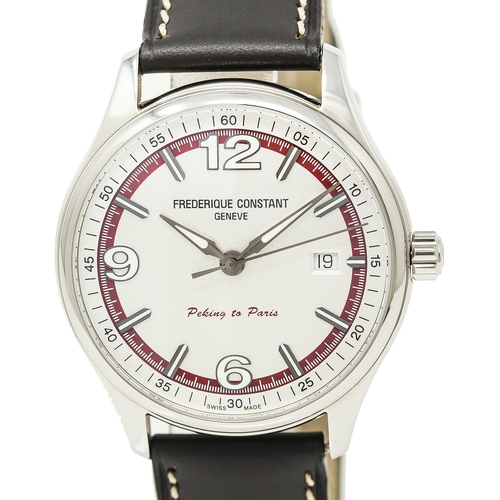 Frederique Constant Vintage Rally Fc-303Wbrp5B6 w/ 8 Band, Stainless-Steel Bezel In Excellent Condition In Miami, FL