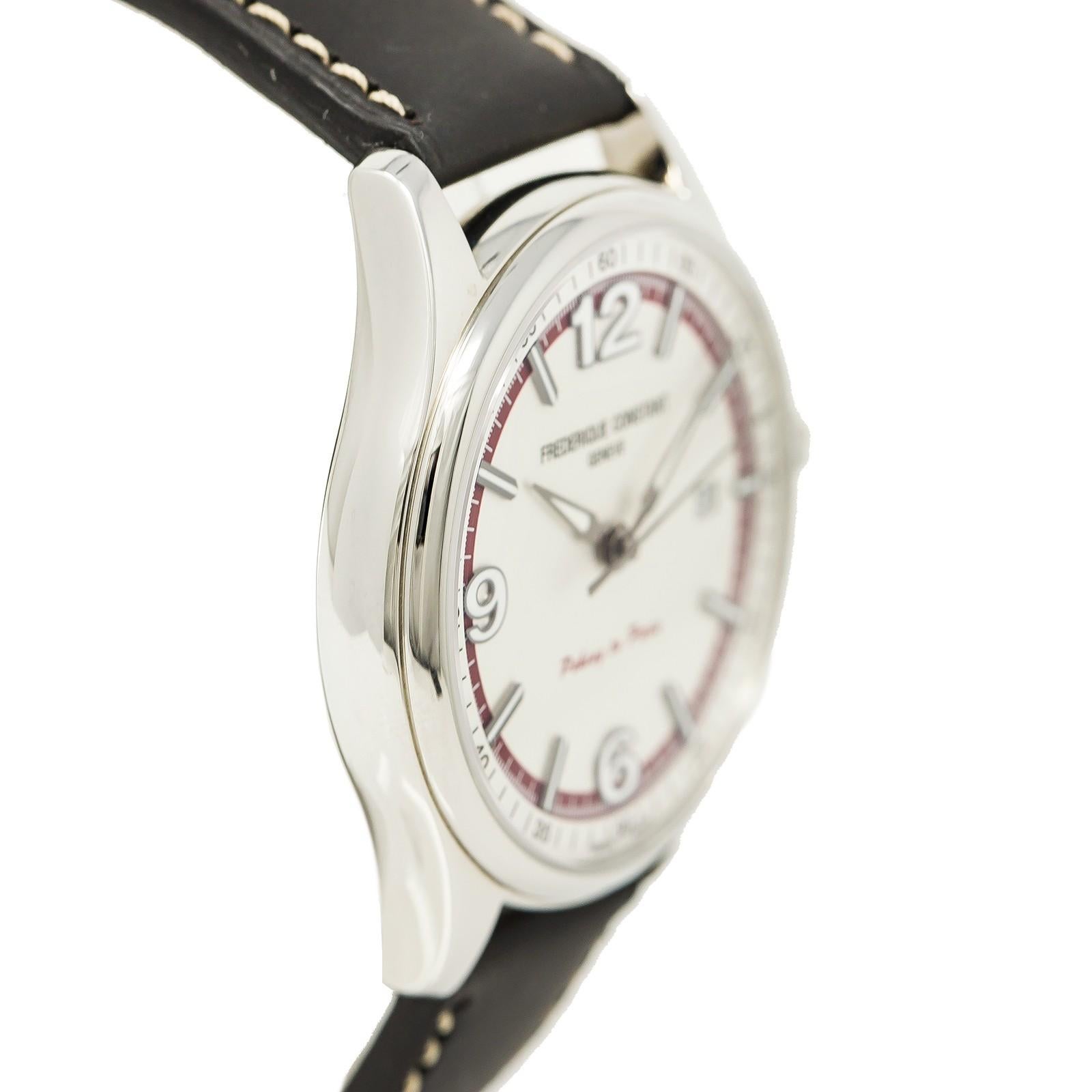 Women's Frederique Constant Vintage Rally Fc-303Wbrp5B6 w/ 8 Band, Stainless-Steel Bezel