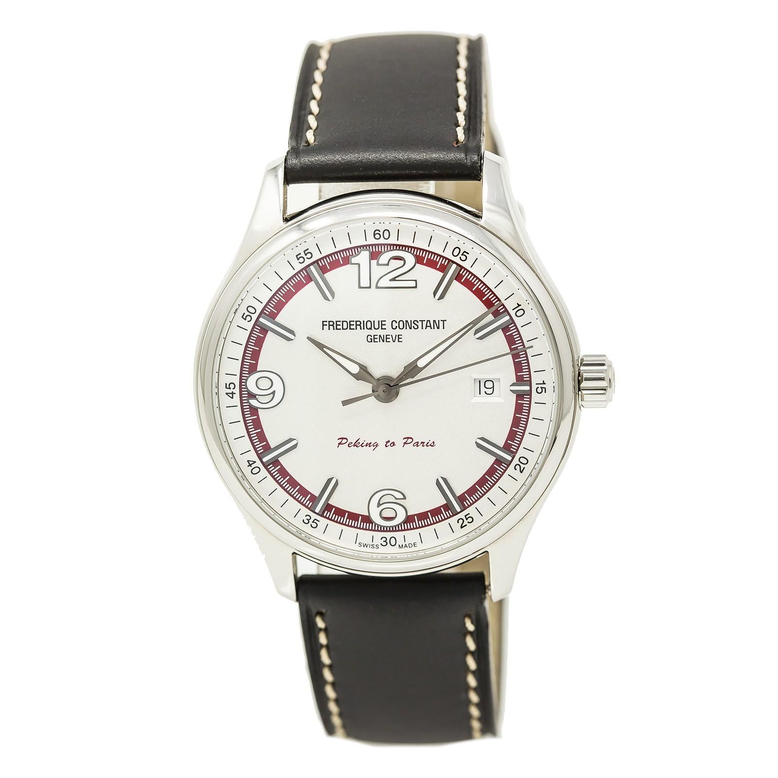 Frederique Constant Vintage Rally Fc-303Wbrp5B6 w/ 8 Band, Stainless-Steel Bezel