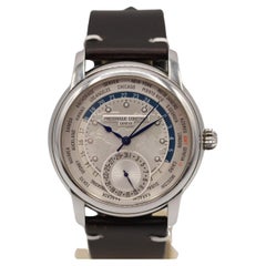 Vintage Frederique Constant Worldtimer FC-718WM4H6 Box and Papers 2013