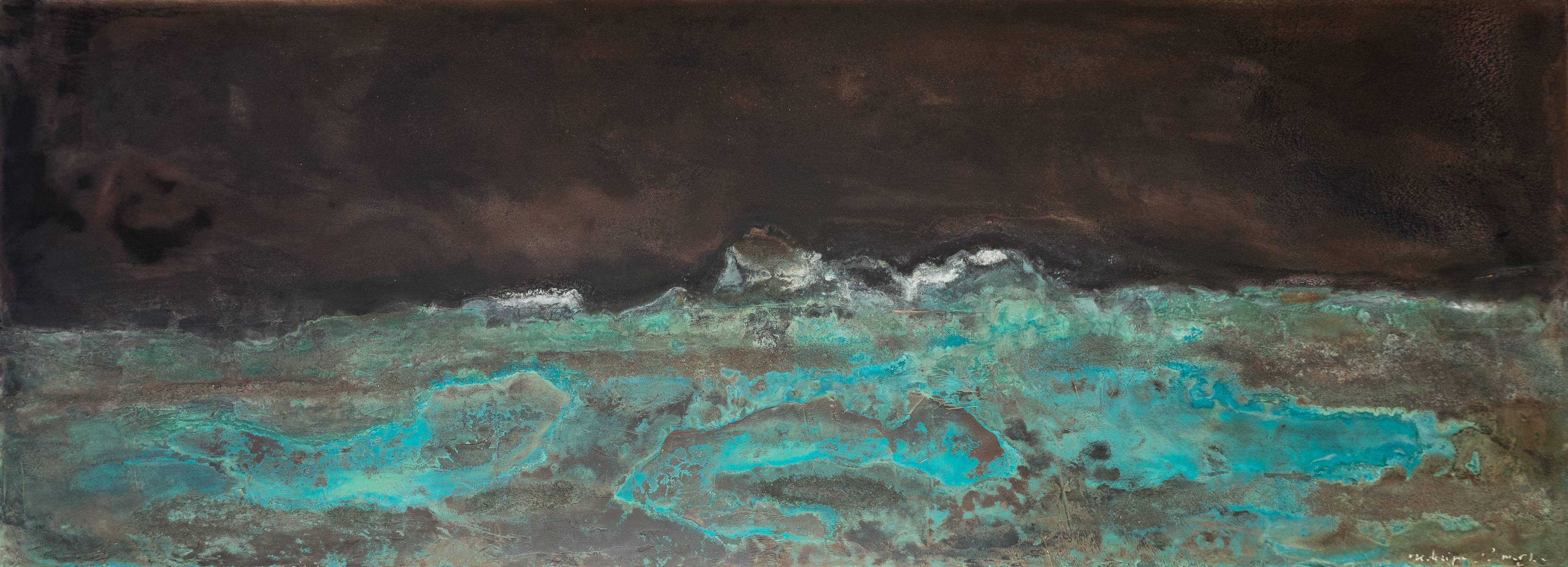 Frédérique Domergue Abstract Painting - Untitled CXIV