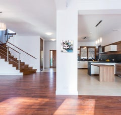 Majestueuse peinture d'animaux Mia - Peinture d'animaux originale colorée - Peinture Pop Art Happy Cow