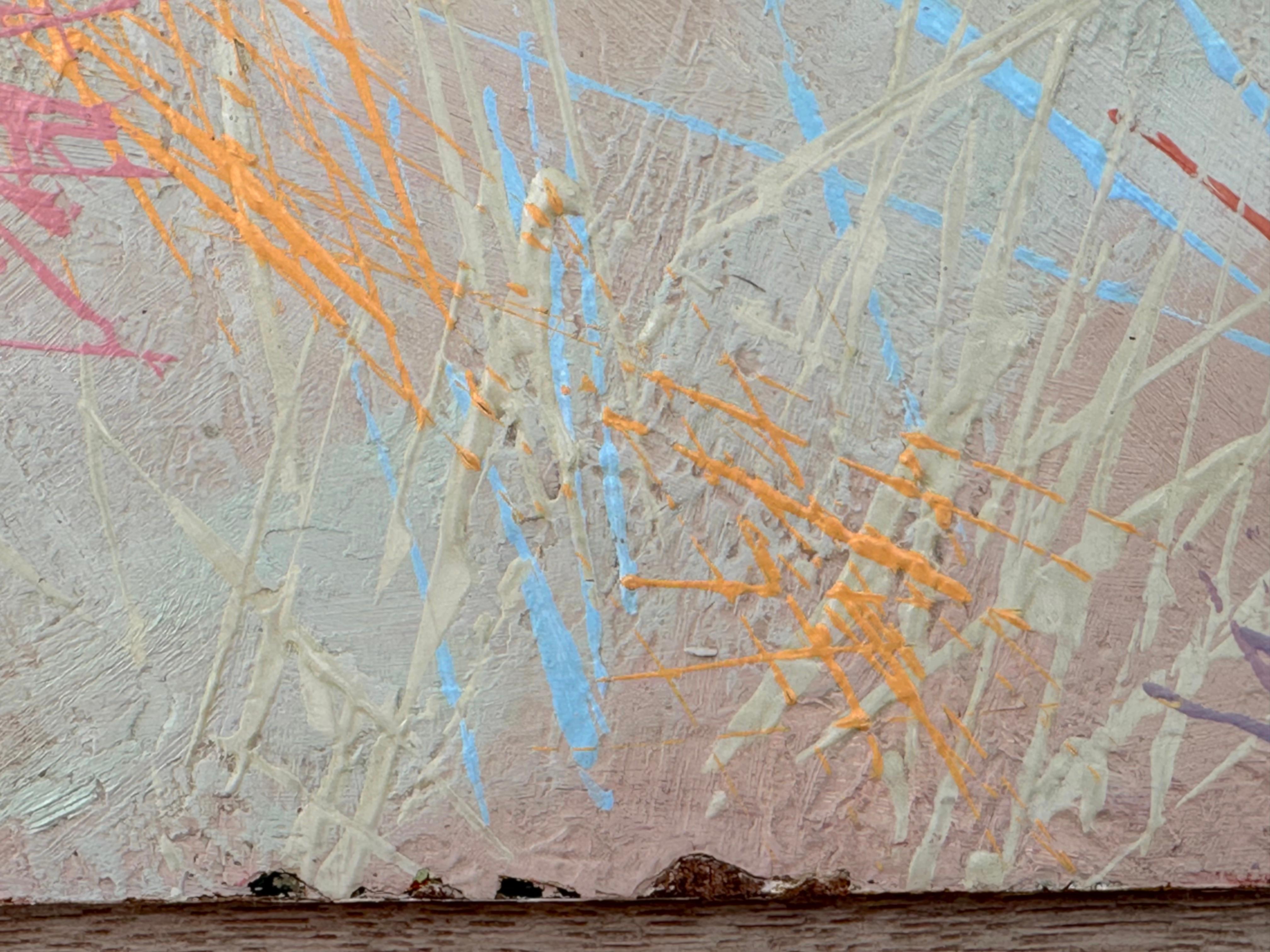 Etude (pittura espressionista astratta) - Painting di Fredric Karoly