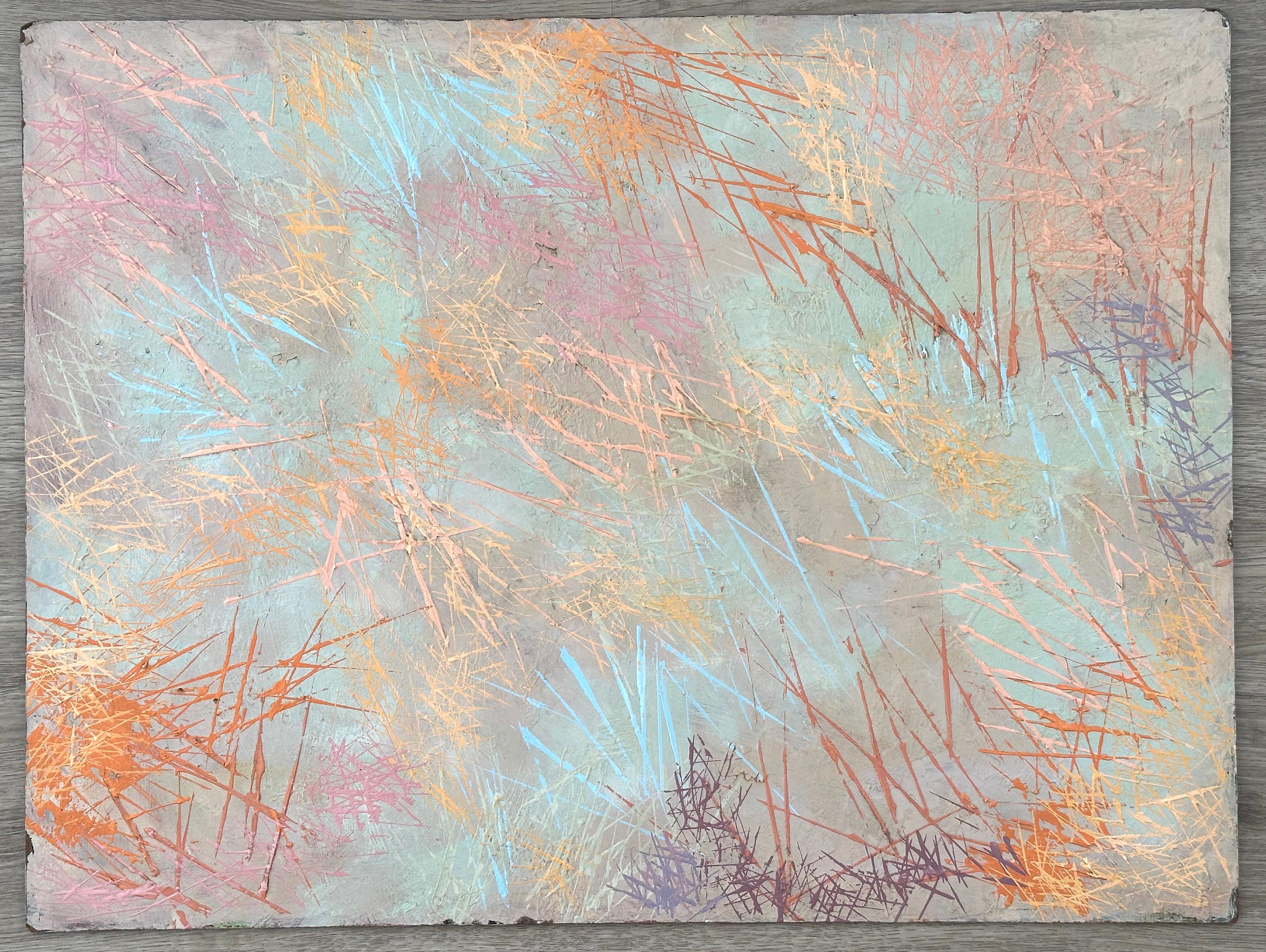 Abstract Painting di Fredric Karoly - Etude (pittura espressionista astratta)