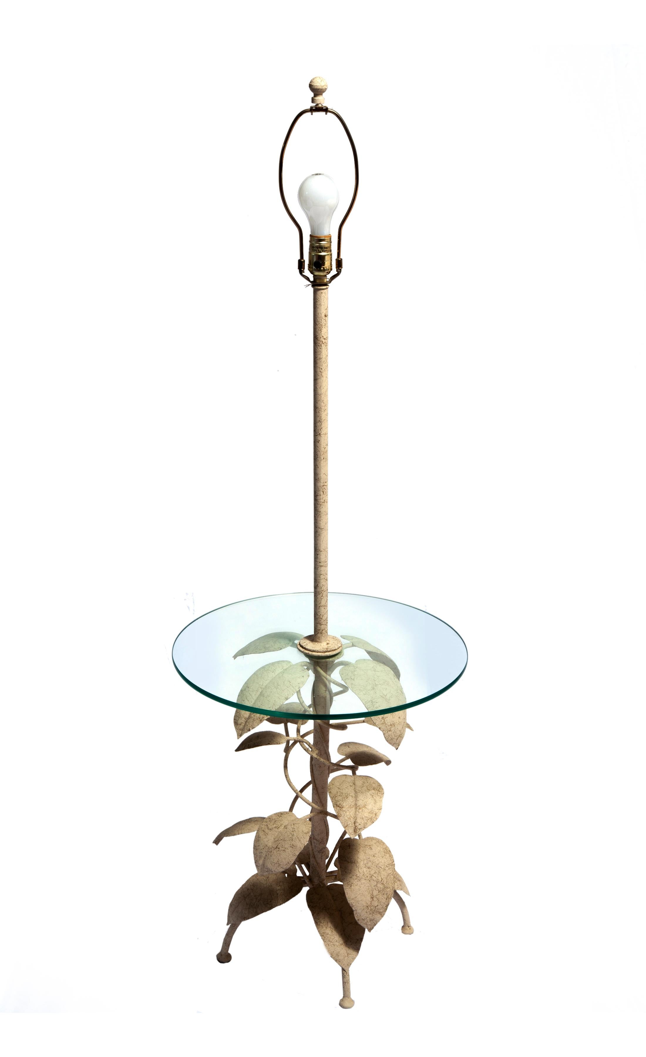 Cold-Painted Fredrick Cooper Sculptural Floor lamp For Sale