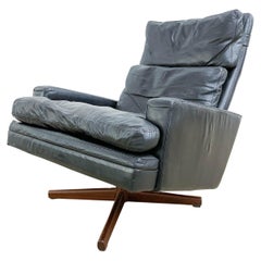 Fredrick Kayser Leather Lounge Chair