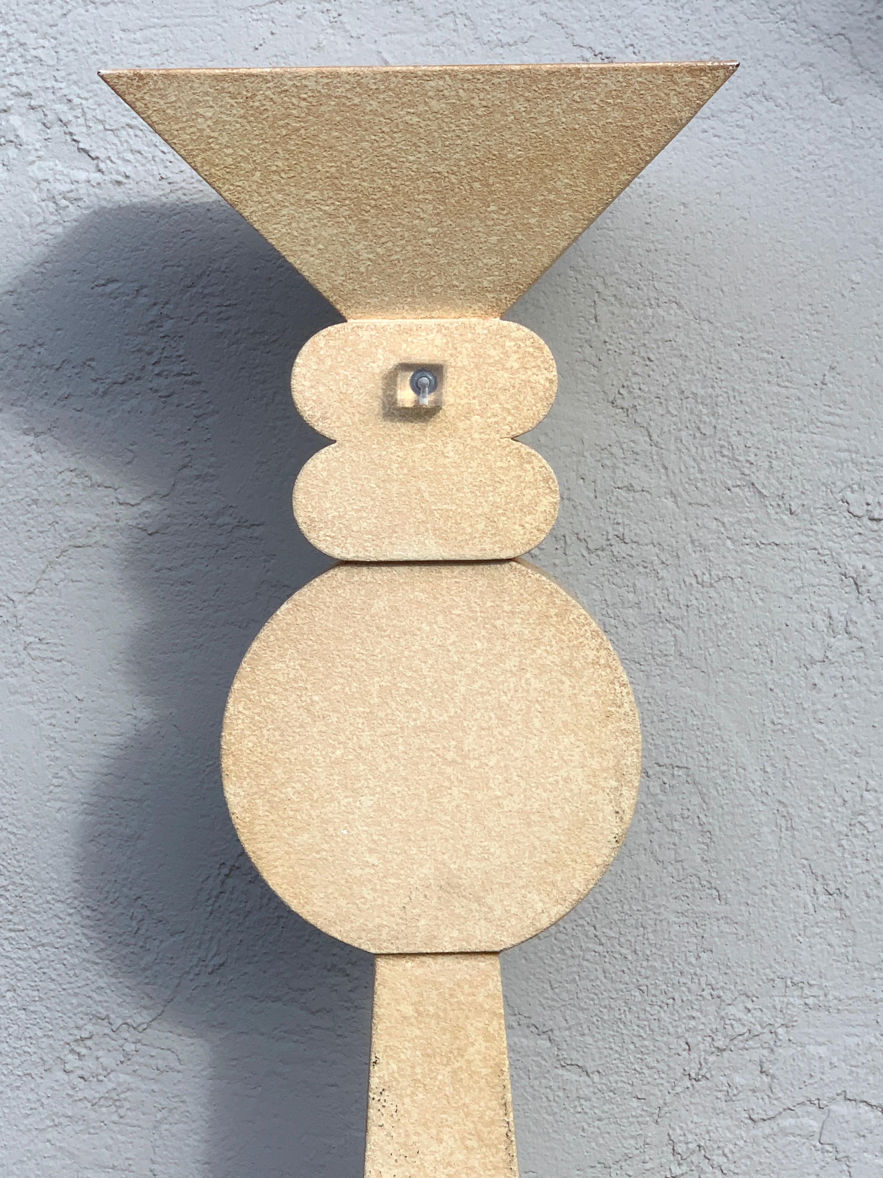 Fredrick Ramond Parchment Enamel Sculptural Floor Lamp/Torchiere 2