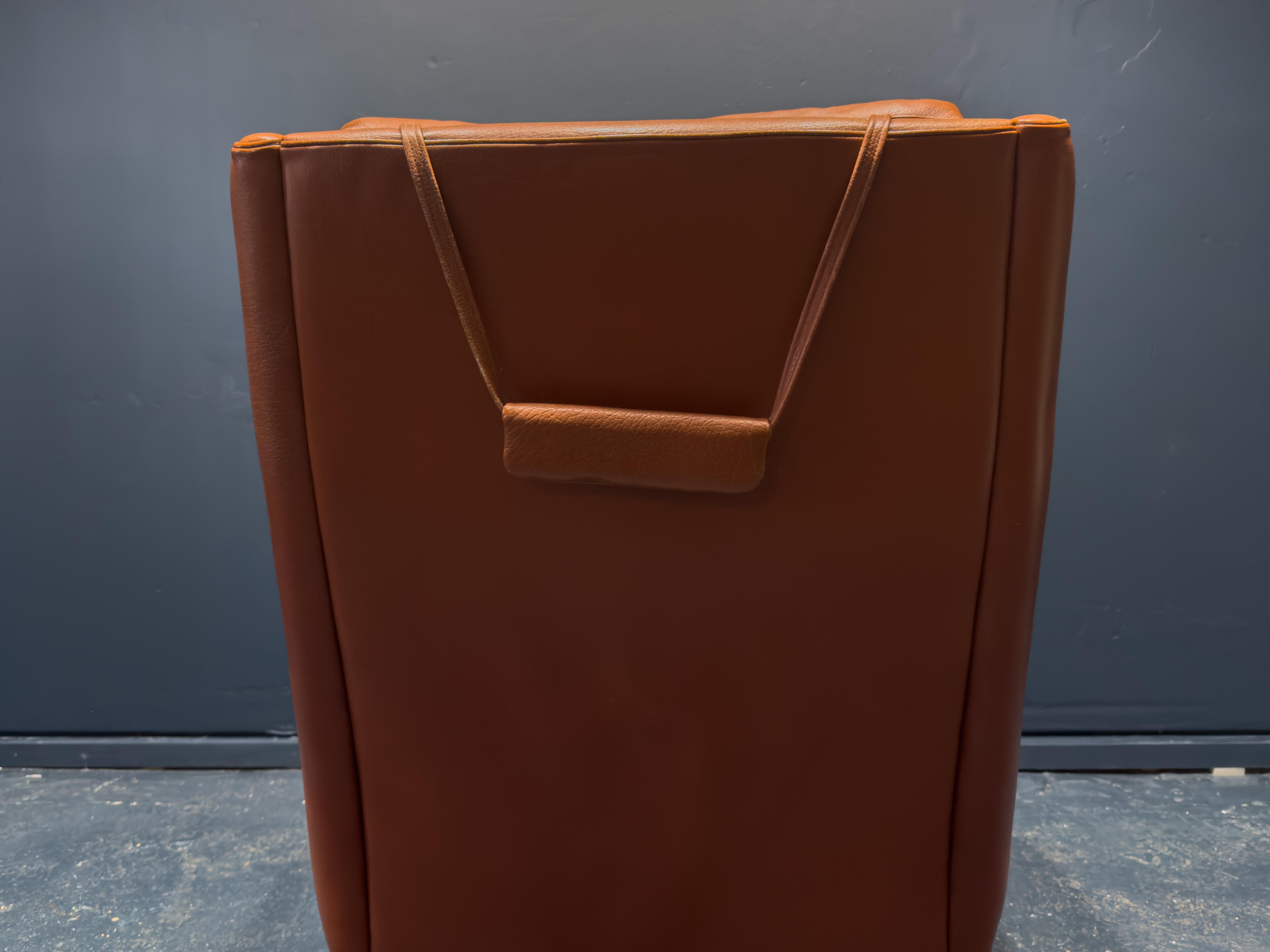 Fredrik A. Kayser Leather Armchair For Sale 6