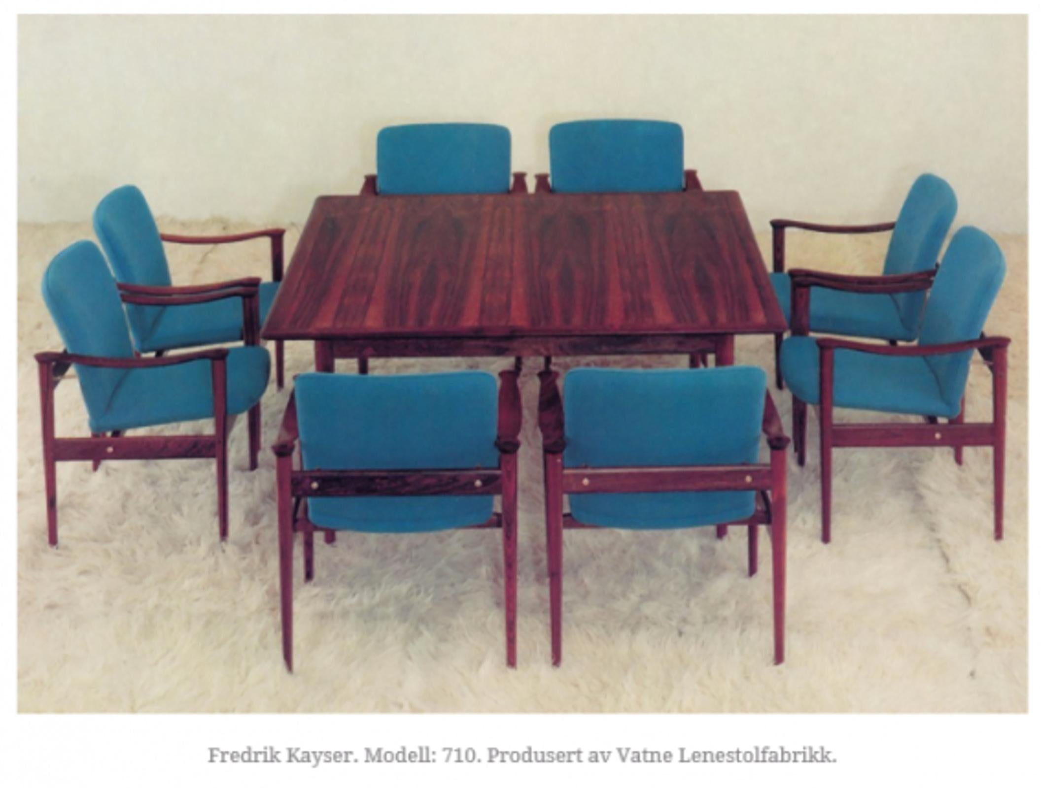 Fredrik Kayser Model 710 Armchair For Sale 12