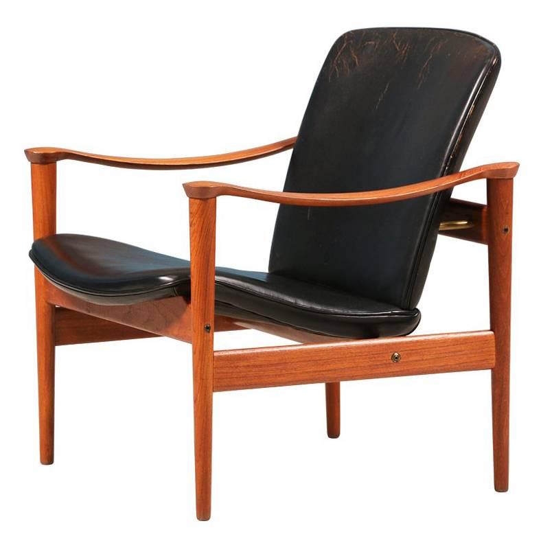 Fredrik Kayser Model-711 Lounge Chair for Vatne Lenestolfabrik