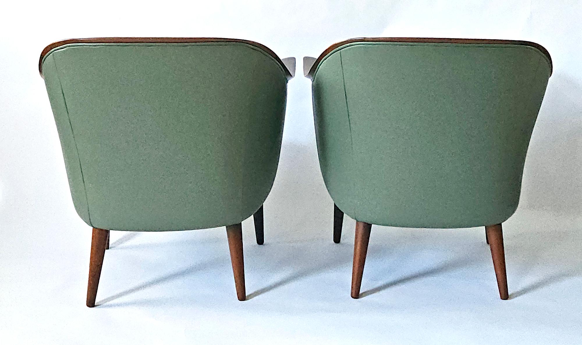 Scandinavian Modern Fredrik Kayser Pair of 
