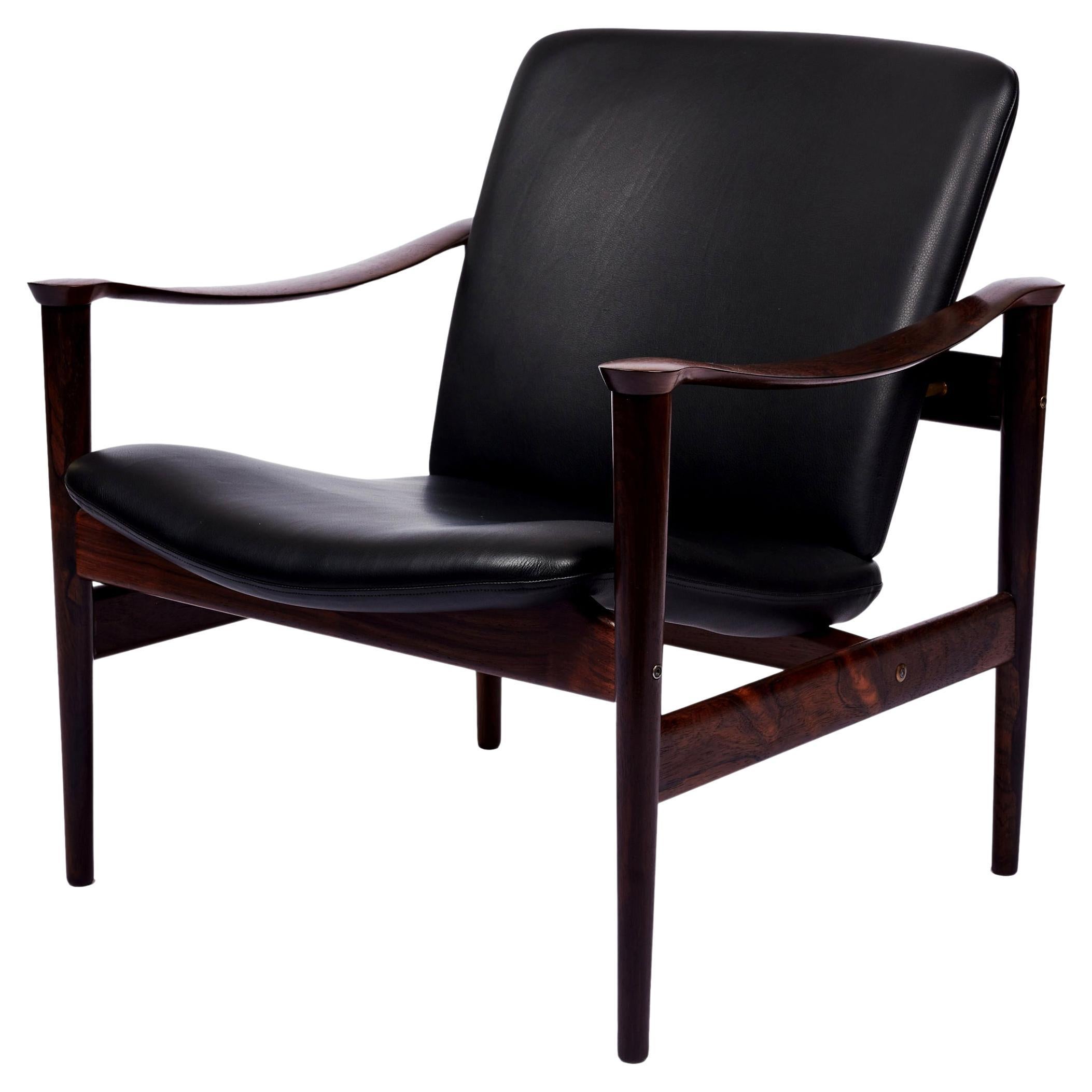 Fredrik Kayser Rosewood Lounge Chair