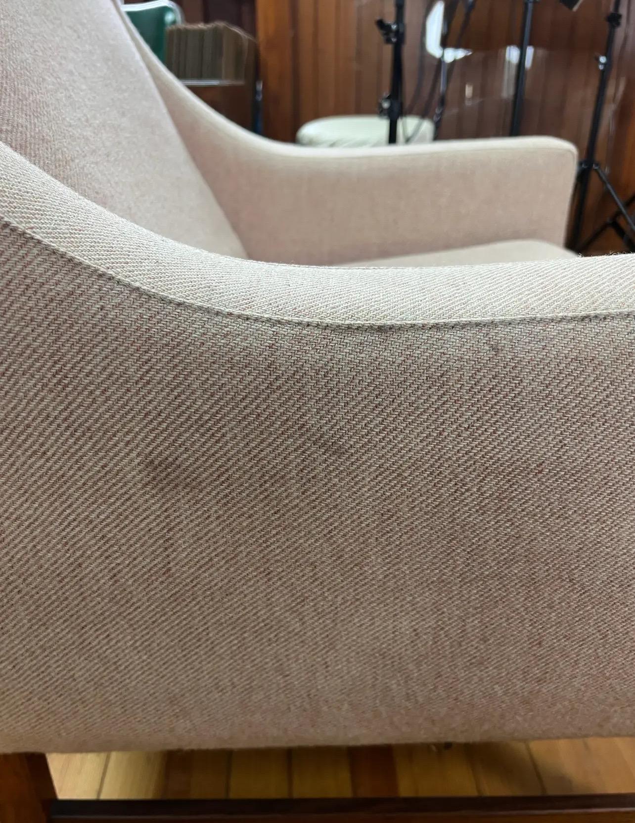 Palissandro Sedia a dondolo scandinava di metà secolo di Fredrik A. Kayser per Vatne Møbler in vendita
