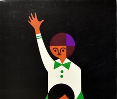 Original Vintage Poster Creative Playthings Educational Toys Children Playing