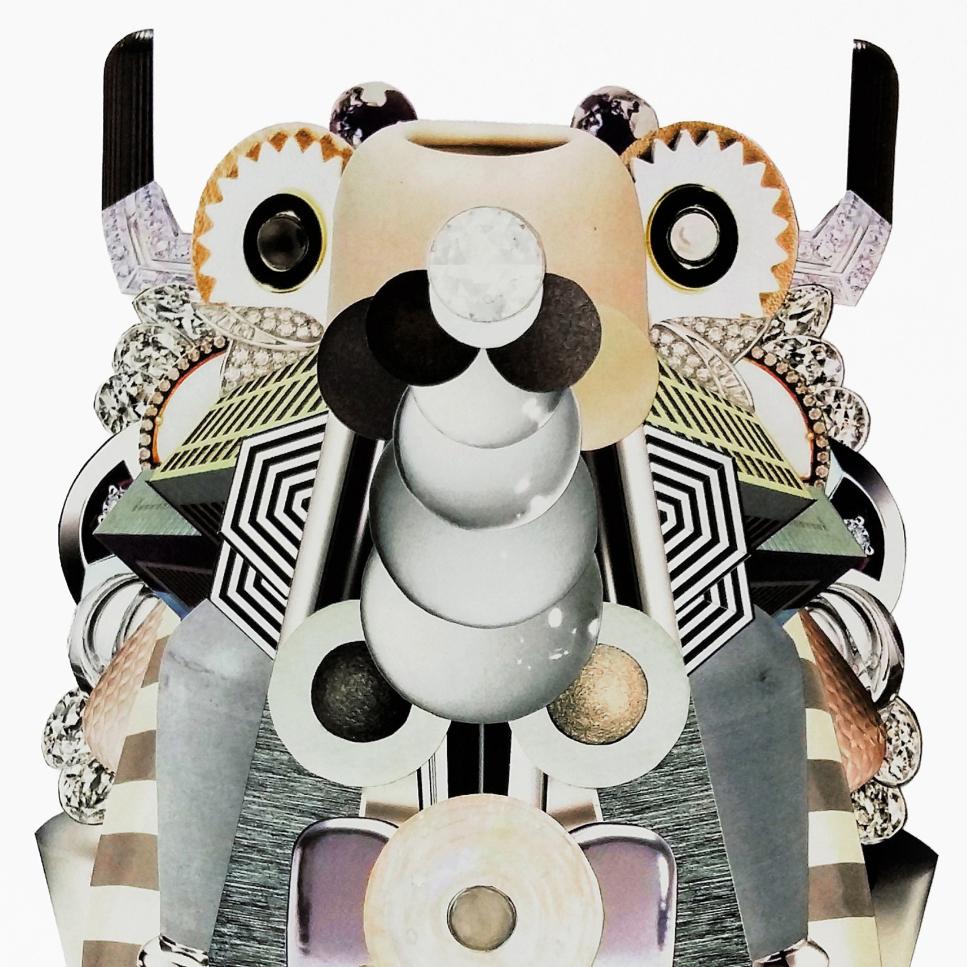 Invasione Gama 5. Dalla serie Invasion Gama - Art Contemporaneo di Fredy Saul Serrano Buitrago