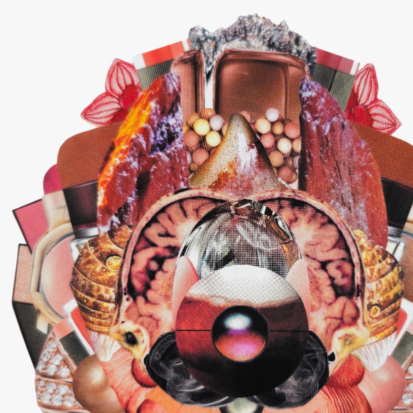 Exuberantly colorful, symmetric colleges with ovoid shapes, called emissaries, originate from another cosmic dimension. We are troubled by the unsettling apprehension that they may become the presence of space beings who, in command, will govern the