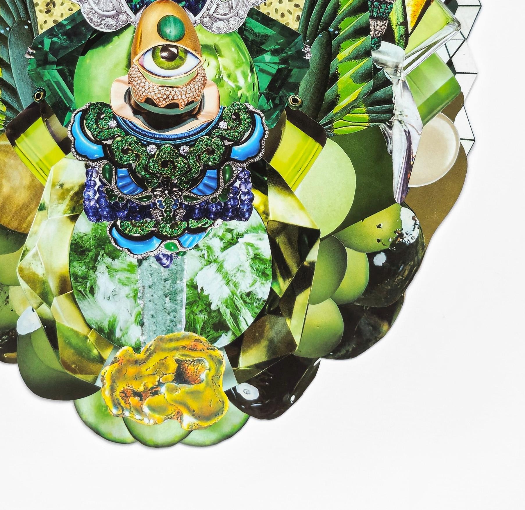 Exuberantly colorful, symmetric colleges with ovoid shapes, called emissaries, originate from another cosmic dimension. We are troubled by the unsettling apprehension that they may become the presence of space beings who, in command, will govern the