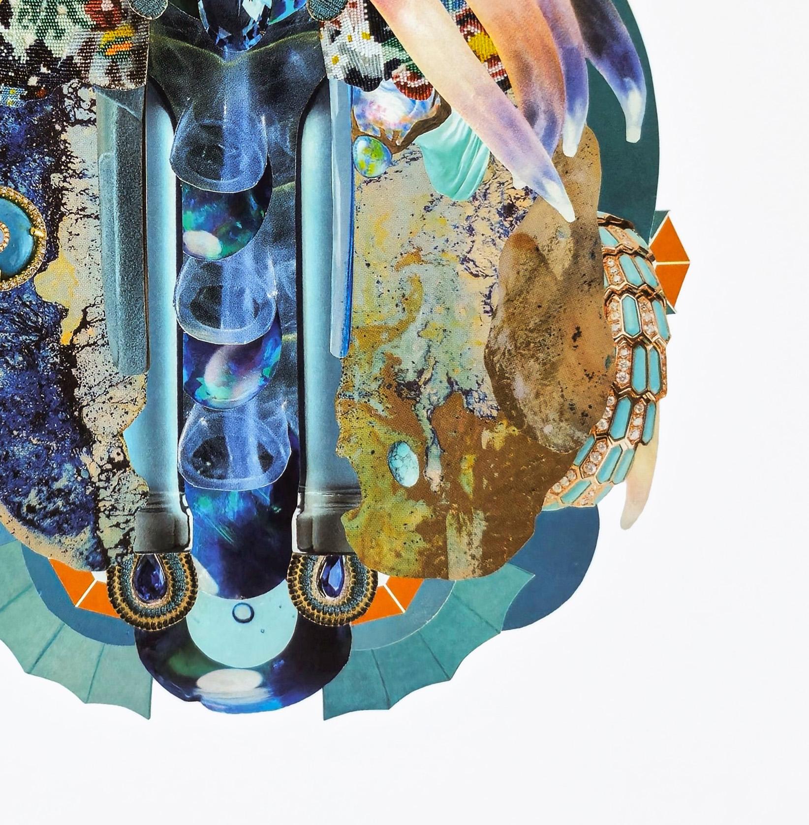 Exuberantly colorful, symmetric colleges with ovoid shapes, called emissaries, originate from another cosmic dimension. We are troubled by the unsettling apprehension that they may become the presence of space beings who, in command, will govern the
