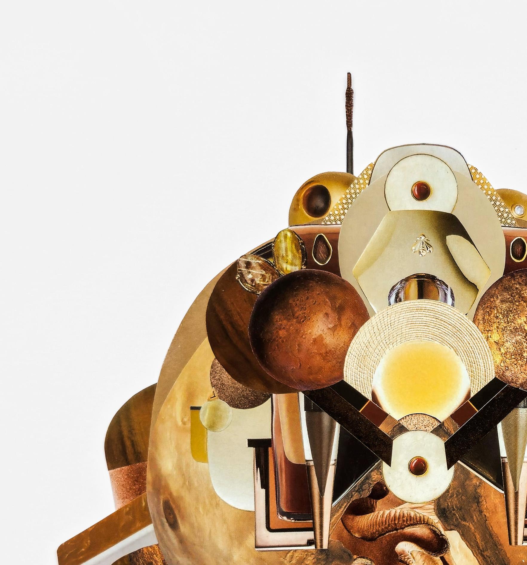 Xenestela 8. From The Series Xenestela - Contemporary Mixed Media Art by Fredy Saul Serrano Buitrago