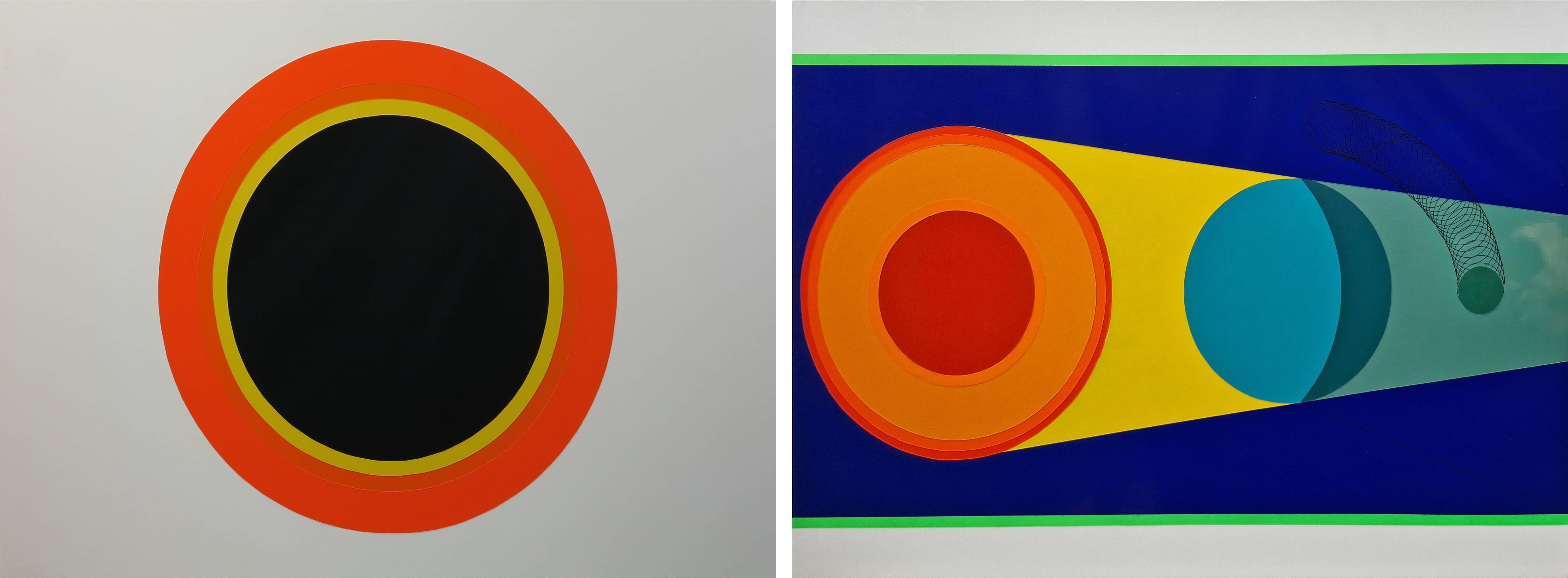 Dittico: ORBITA #1 e #3. Dalla serie Orbita