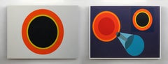 Diptych: ORBITA #1 and #4. From The Series Orbita