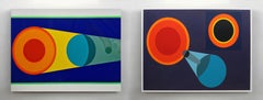 Diptychon: ORBITA #3 und #4. Aus der Serie Orbita