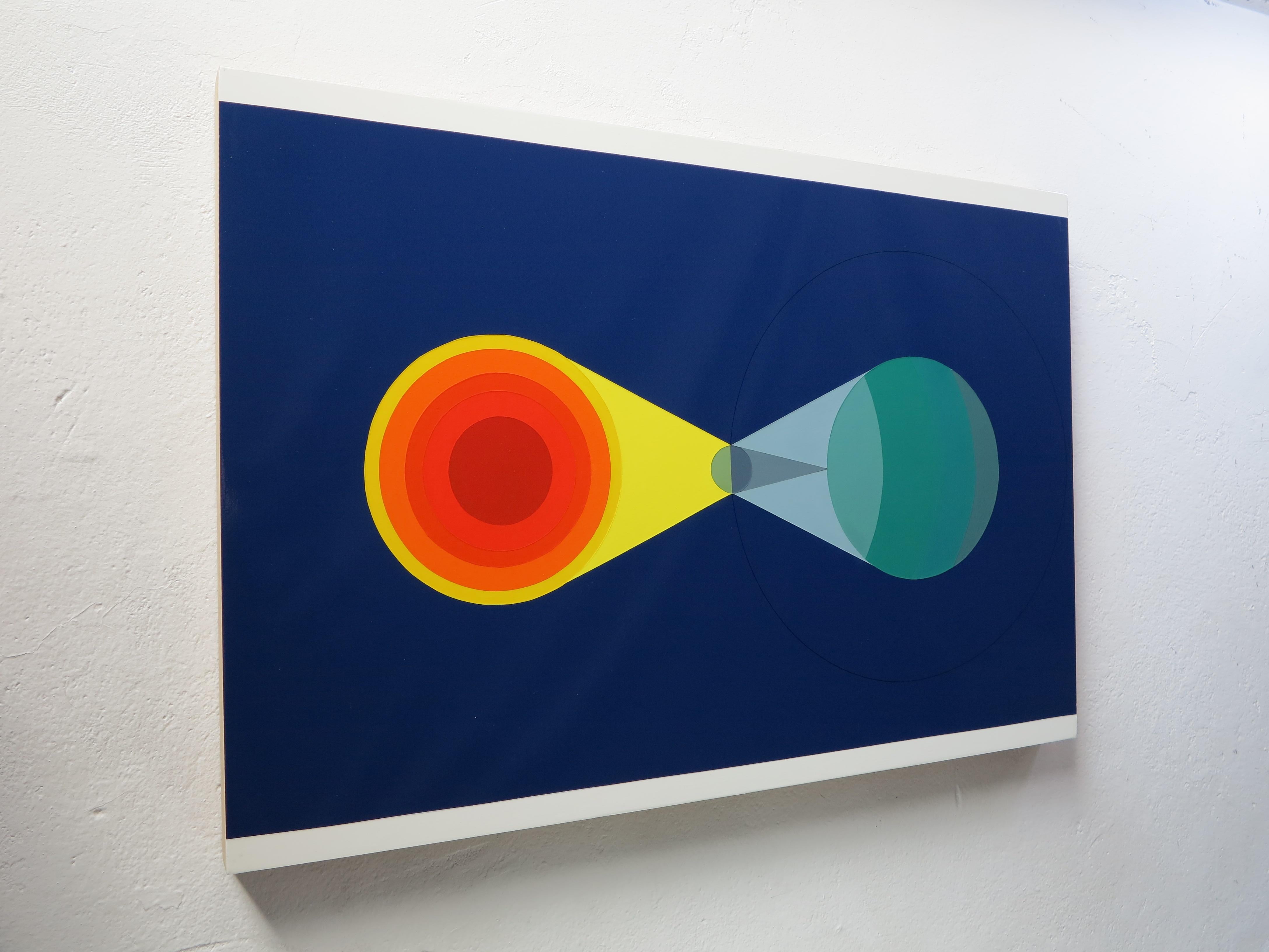 ORBITA #2. Aus der Serie Orbita – Painting von Fredy Saul Serrano Buitrago