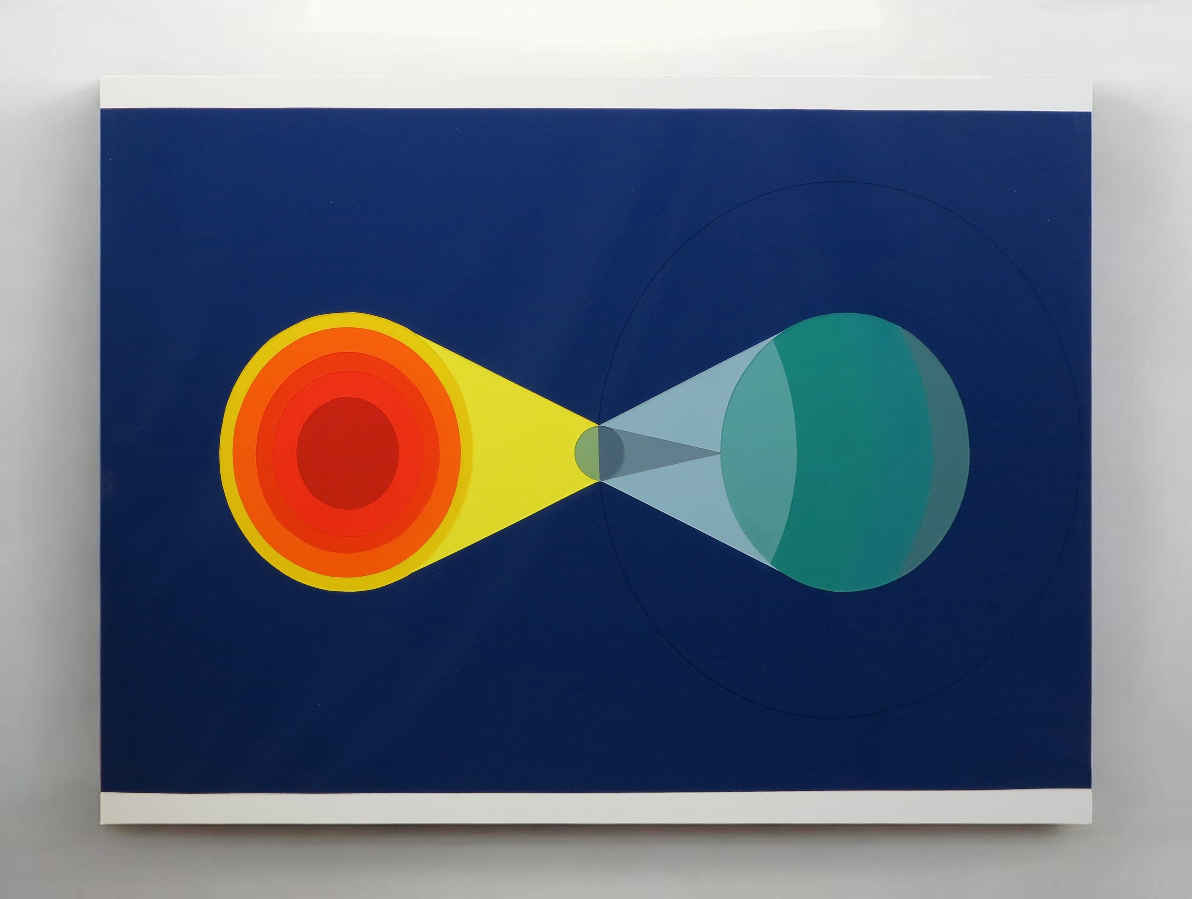 Fredy Saul Serrano Buitrago Abstract Painting - ORBITA #2. From The Series Orbita