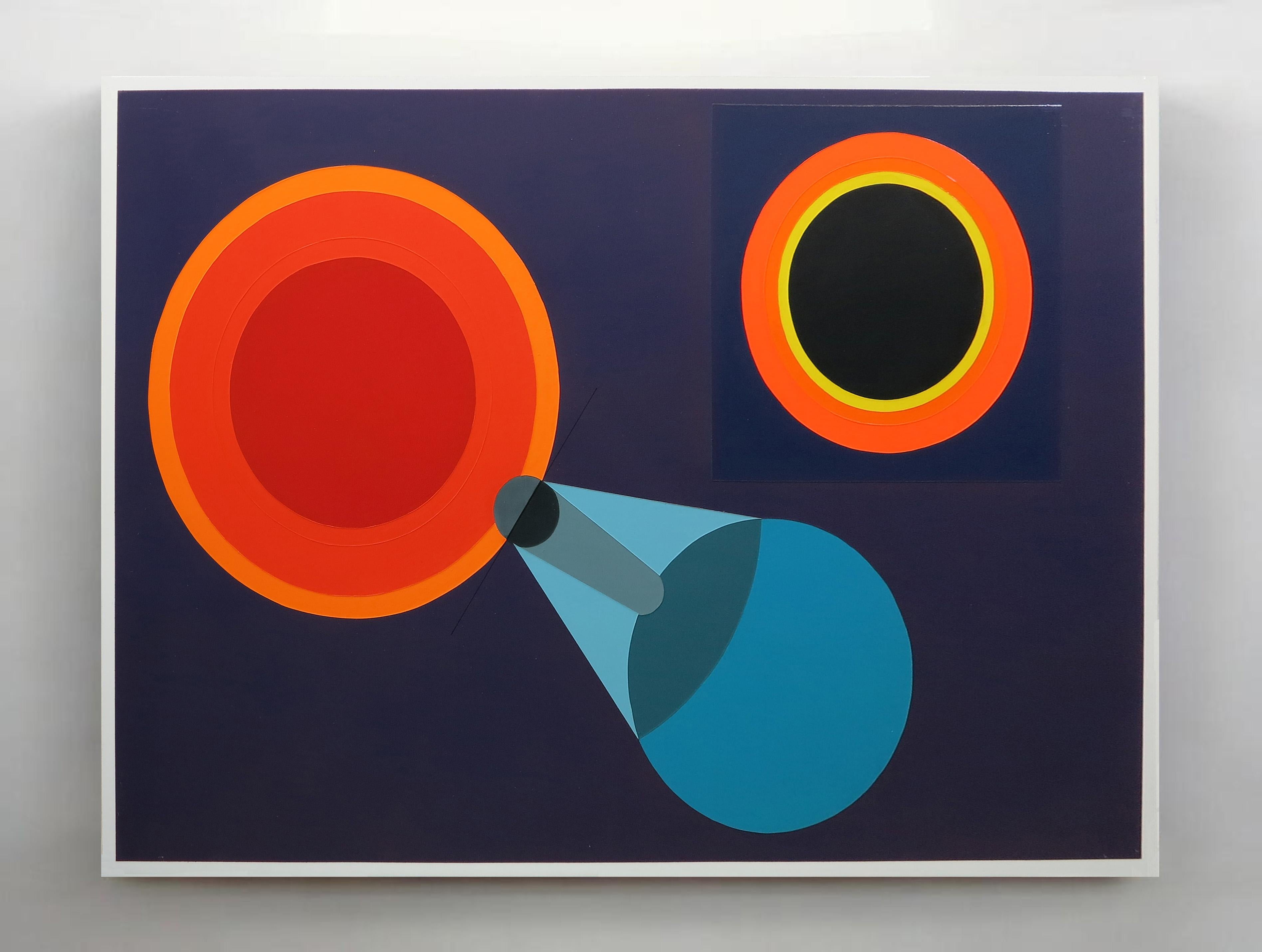 Fredy Saul Serrano Buitrago Abstract Painting - ORBITA #4. From The Series Orbita